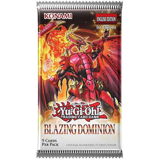 Yu Gi Oh Blazing Dominion Booster Pack