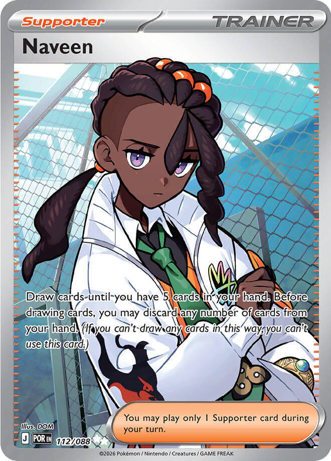 Pokemon Naveen 112/088 Perfect Order