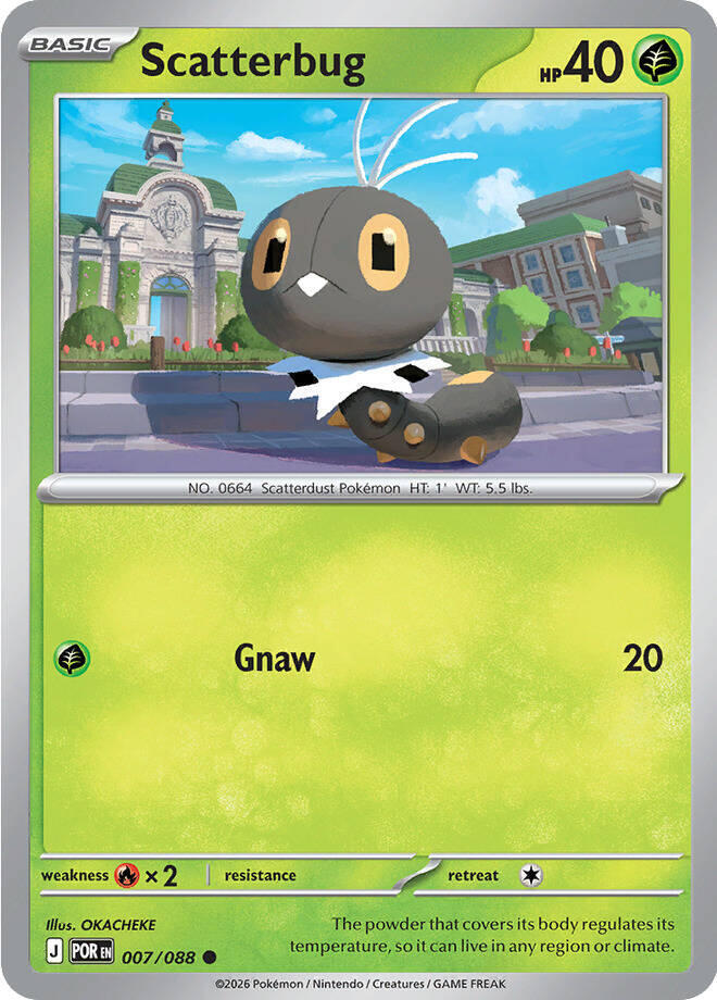 Pokemon Scatterbug 007/088 Perfect Order