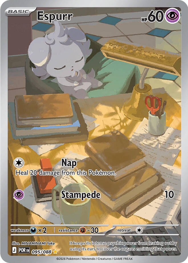 Pokemon Espurr 095/088 Perfect Order