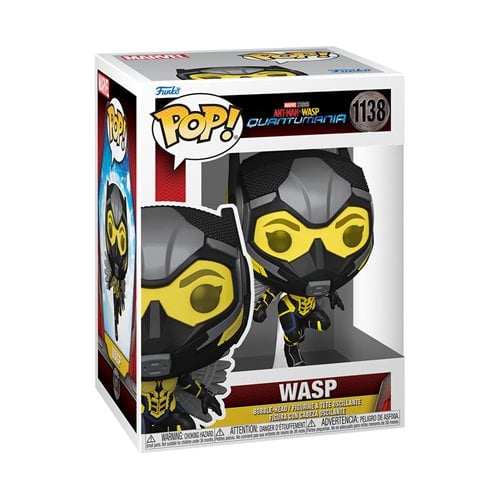 Funko Pop! Marvel Studios Antman & Wasp Quantumania Wasp #1138