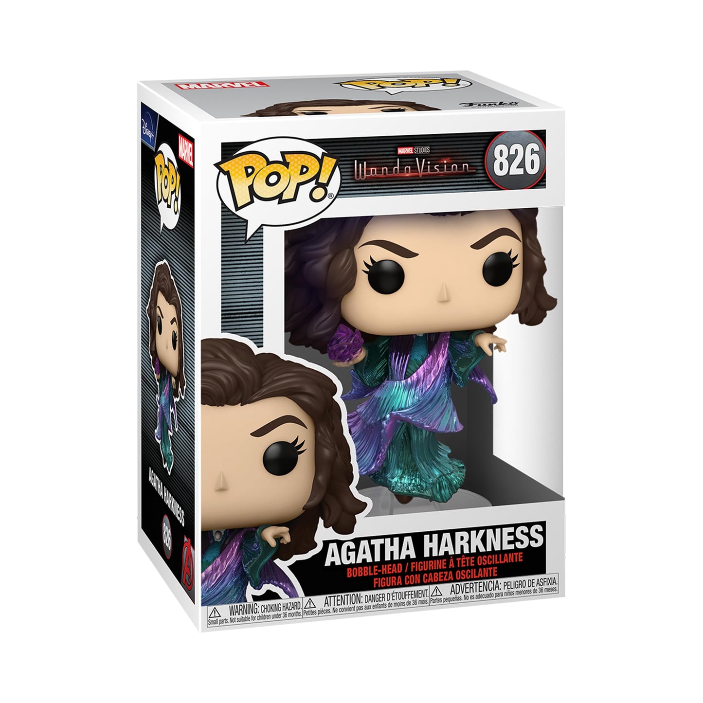 Funko Pop! Television Marvel WandaVision Agatha Harkness #826