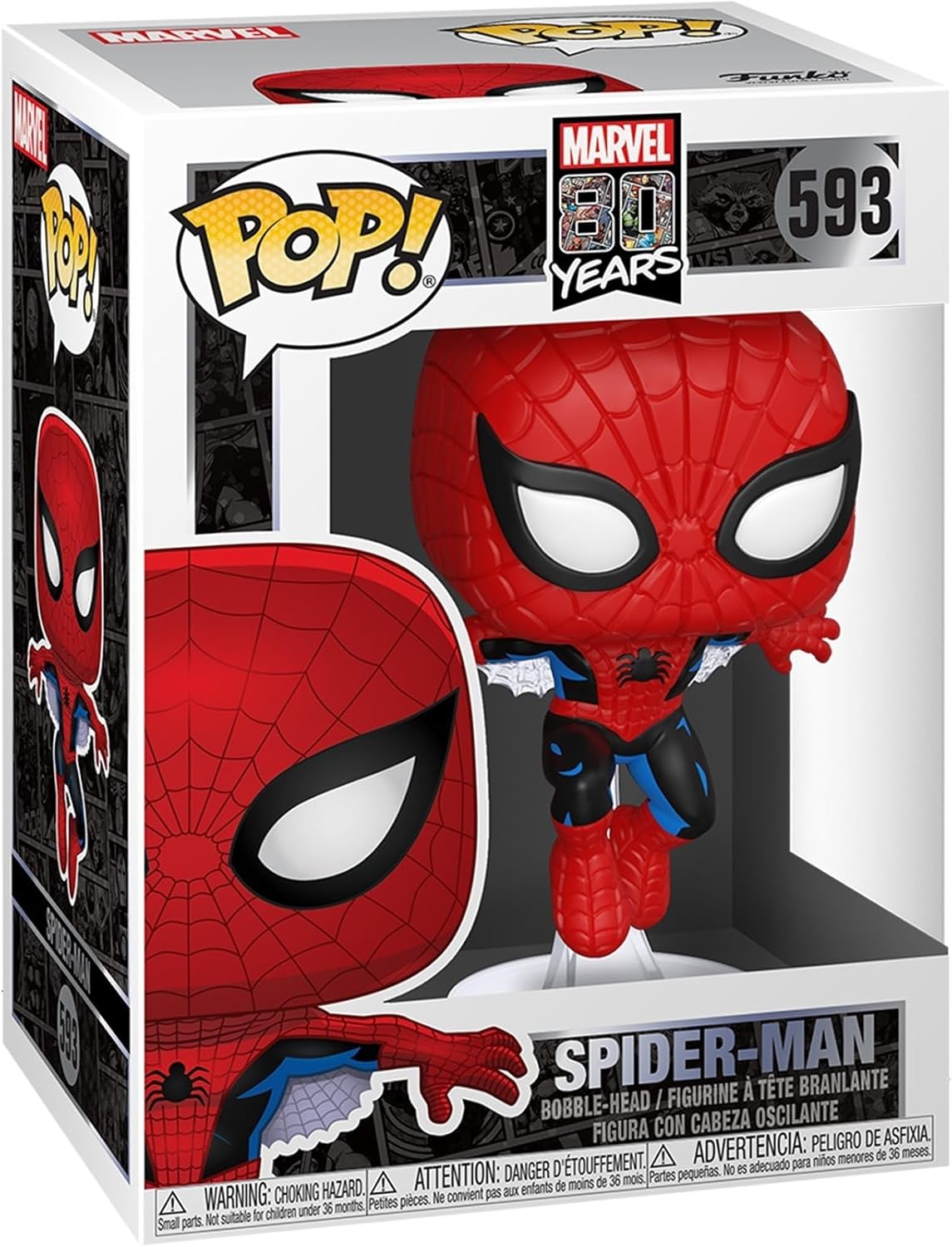 Funko Pop! Marvel Spider-Man (80 Years Anniversary) #593