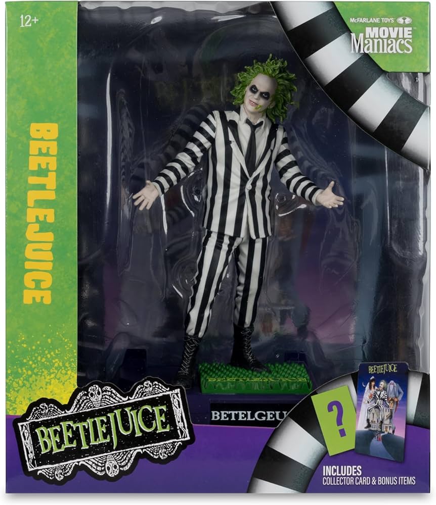 McFarlane Toys Movie Maniacs Beetlejuice Statue