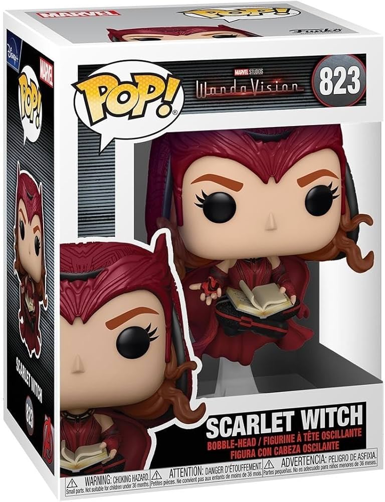 Funko Pop! Television Marvel WandaVision Scarlet Witch #823