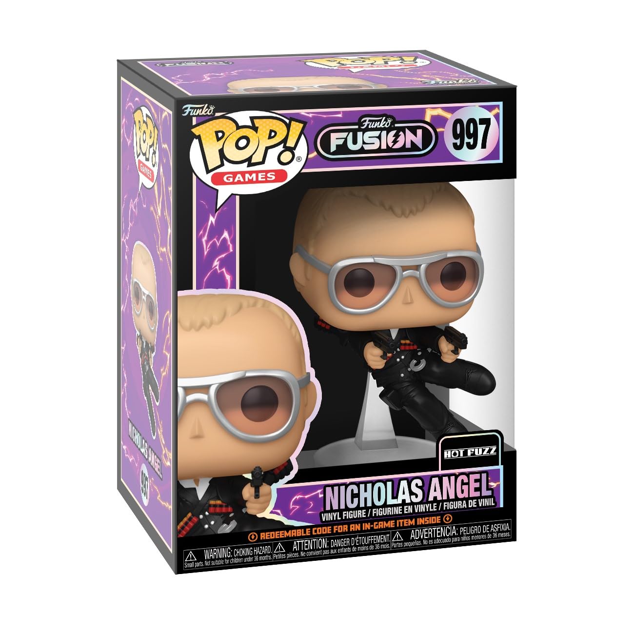 Funko Pop Fusion Games Hot Fuzz Nicholas Angel #997