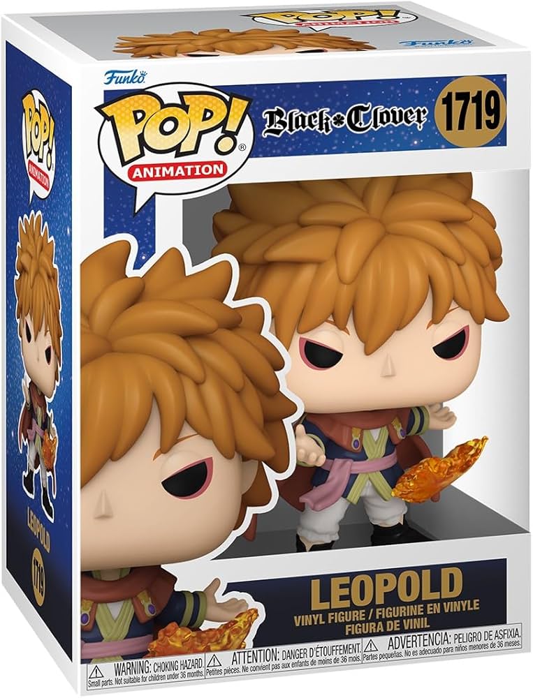 Funko Pop! Animation Black Clover Leopold #1719