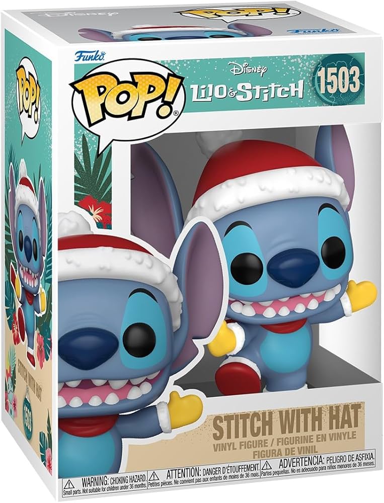 Funko Pop! Disney Lilo & Stitch Stitch With Hat #1503