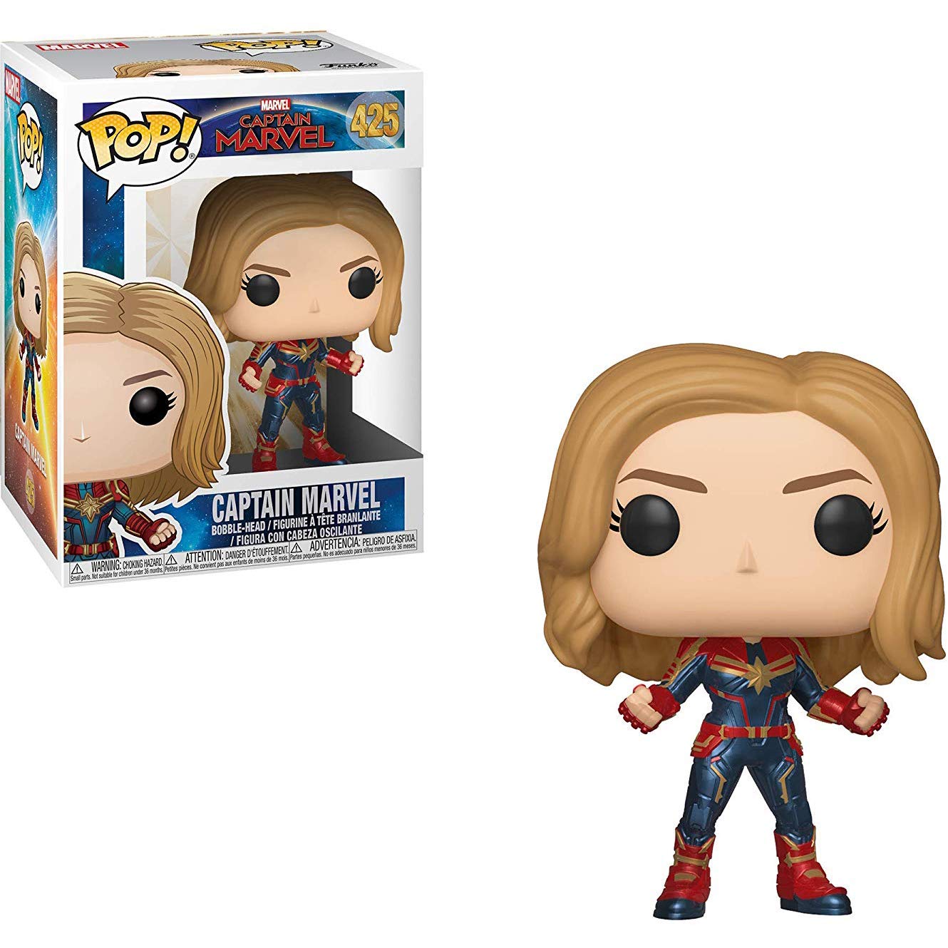 Funko Pop! Movies Captian Marvel #425