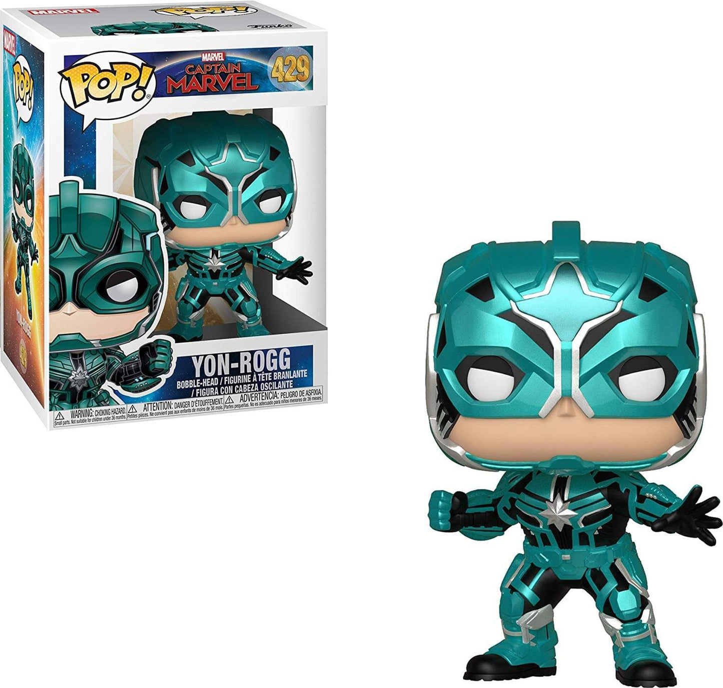 Funko Pop! Marvel Captin Marvel Yon-Rogg #429