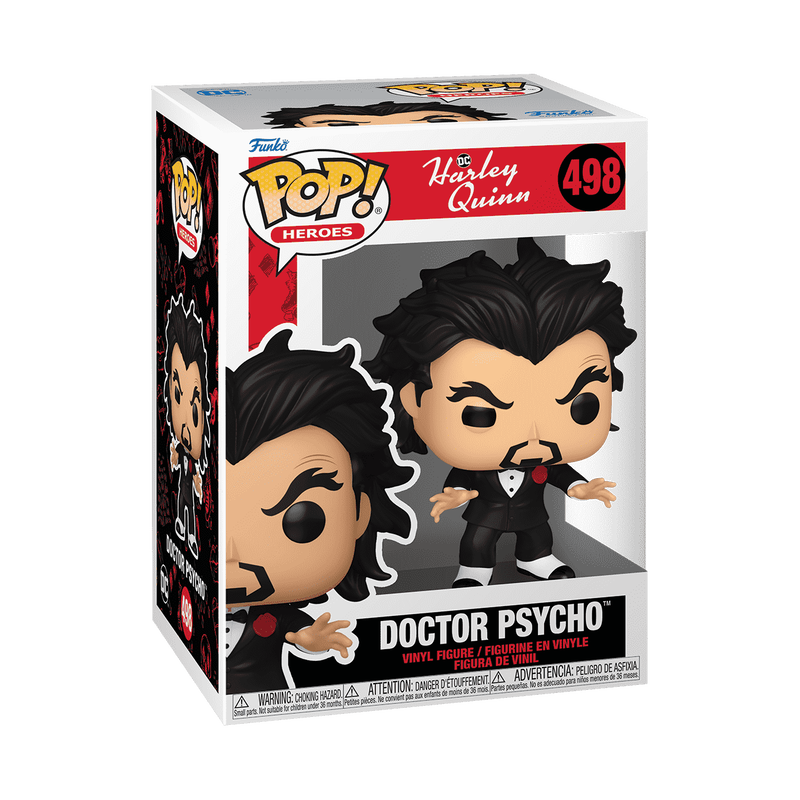 Funko Pop! DC Harley Quinn Doctor Psycho #498