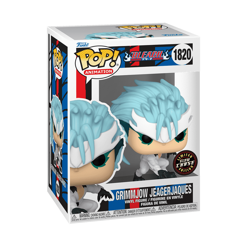 Funko Pop! Animation Grimmjow Jeagerjaques #1820 Chase Limited Edition
