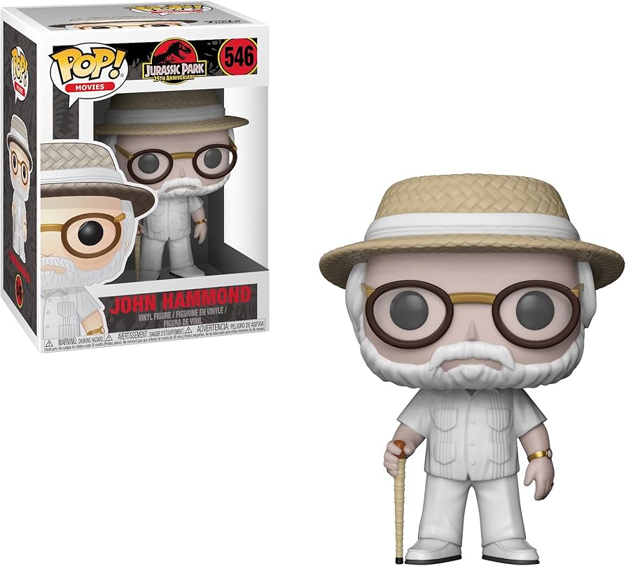 Funko Pop! Movies Jurassic Park 25th Anniversary John Hammond #546