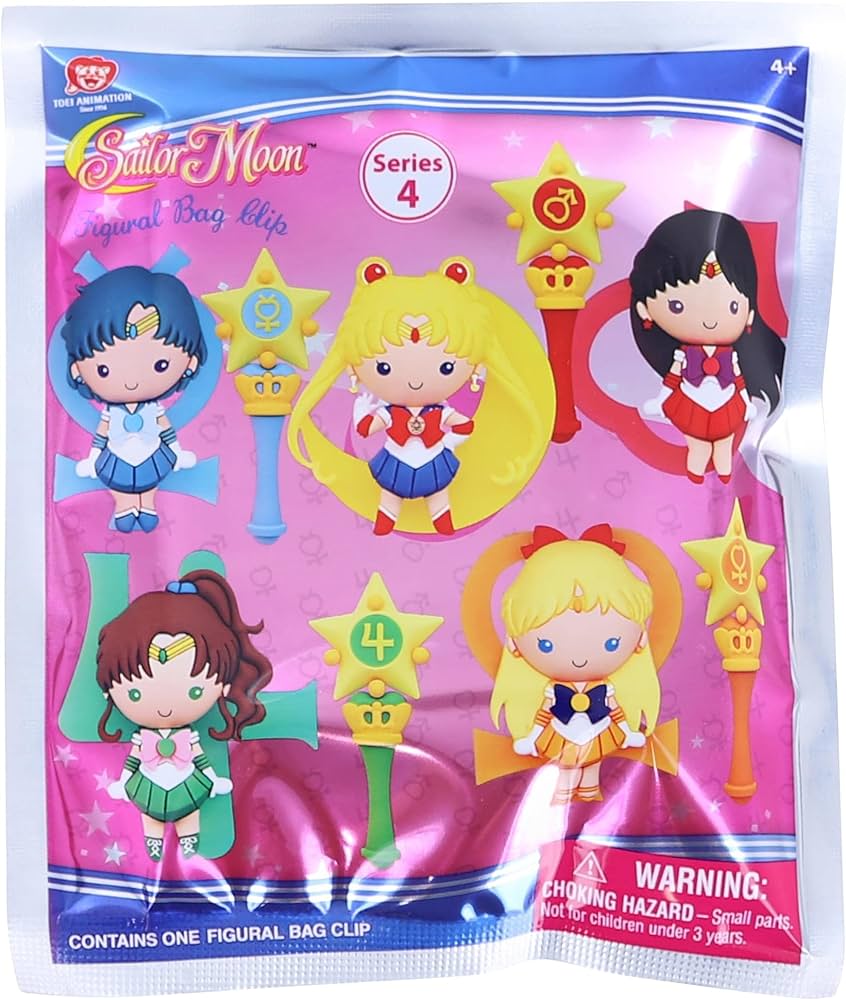 Animation Salor Moon Figure Bag Clip