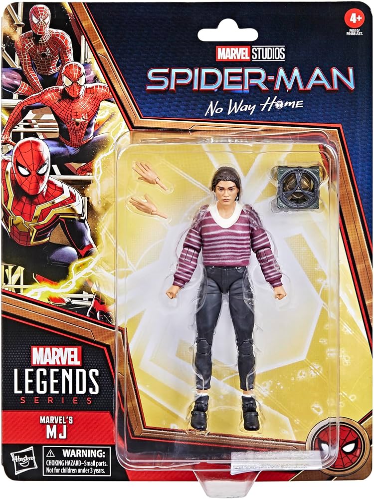 Hasbro Marvel Legends Spider- Man No Way Home MJ Action Figure