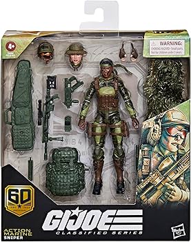 Hasbro G.I. Joe Classified Series Action Marine Sniper Action Figure