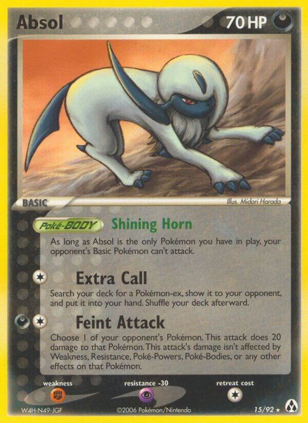 Pokemon Absol 15/92 Legend Maker