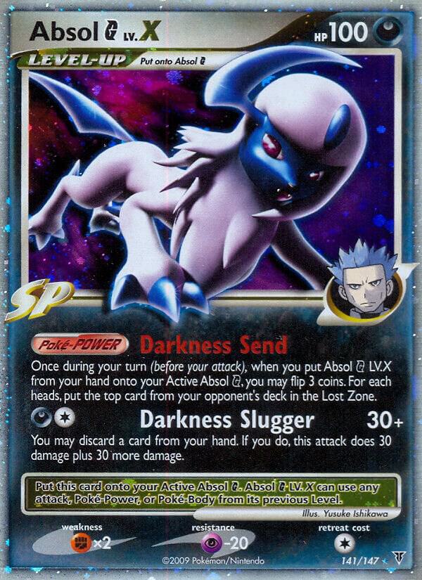 Pokemon Absol G LV.X 141/147 Supreme Victors