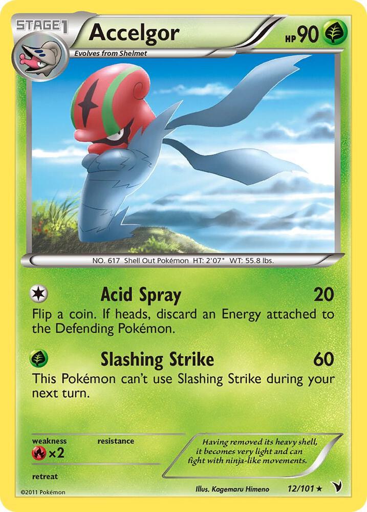 Pokemon Accelgor 12/101 Noble Victories
