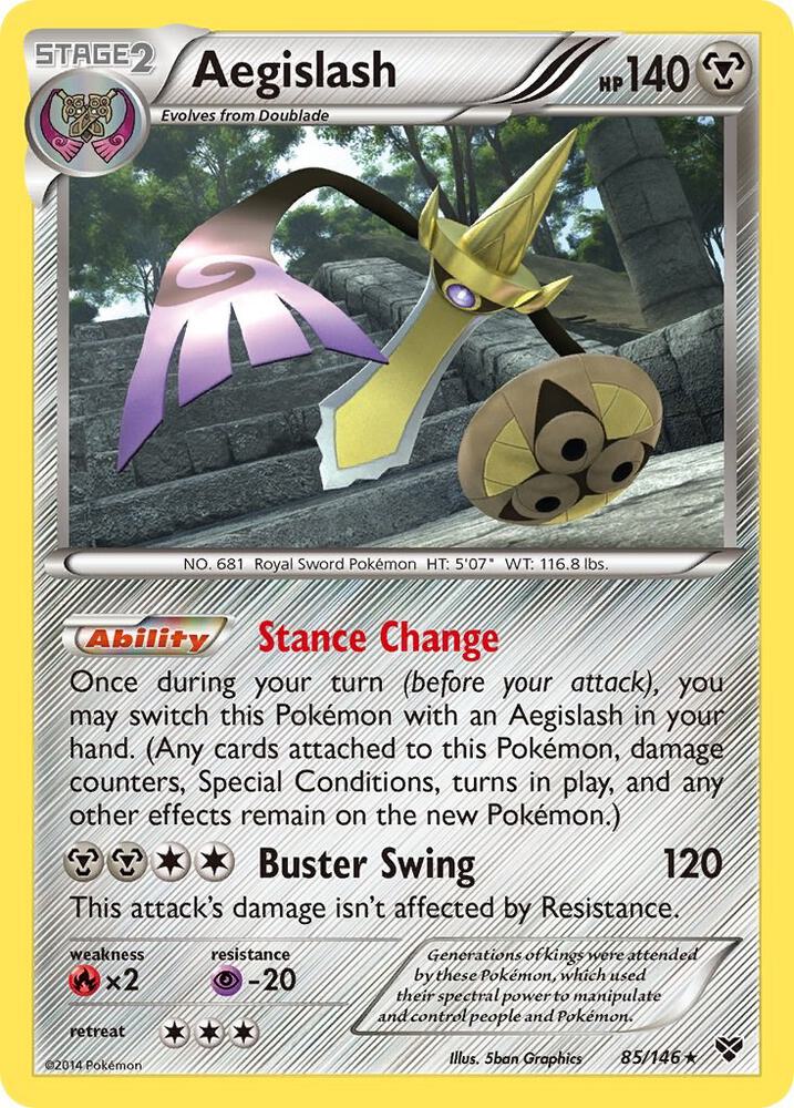Pokemon Aegislash 85/146 XY