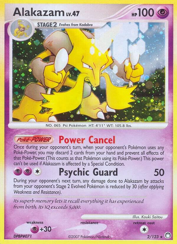Pokemon Alakazam 2/123 Mysterious Treasures
