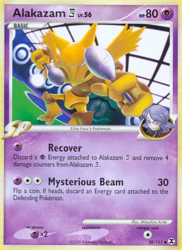 Pokemon Alakazam E4 38/111 Rising Rivals