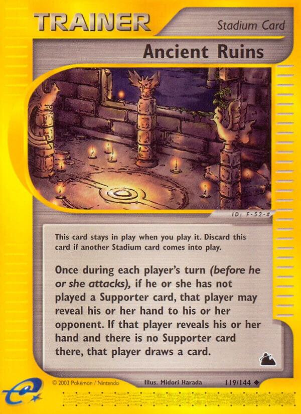 Pokemon Ancient Ruins 119/144 Skyridge