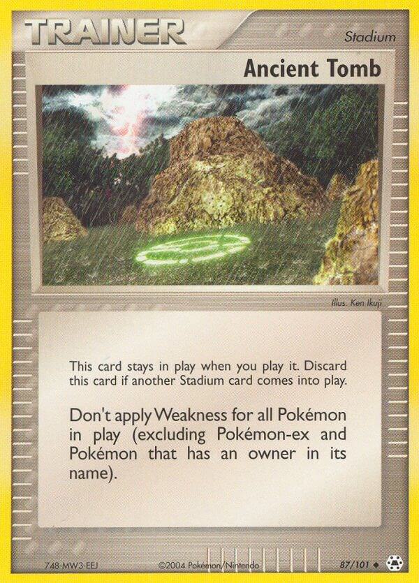Pokemon Ancient Tomb 87/101 Hidden Legends