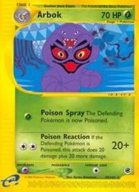 Pokemon Arbok 35/165 Expedition Base Set