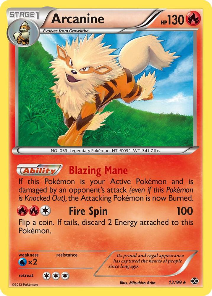 Pokemon Arcanine 12/99 Next Destinies