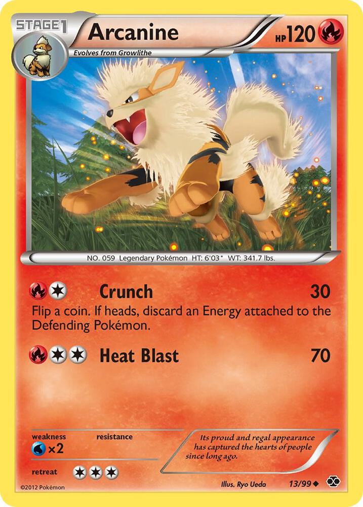 Pokemon Arcanine 13/99 Next Destinies
