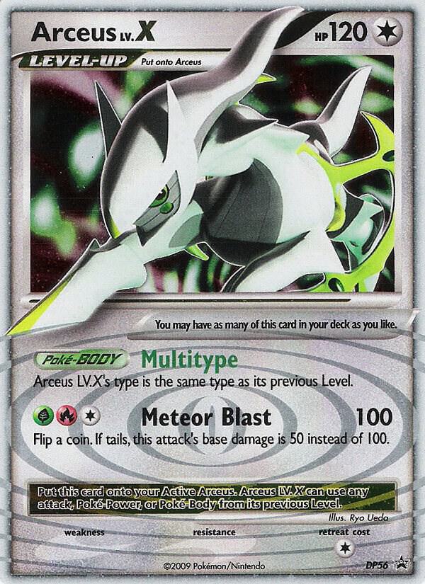 Pokemon Arceus LV.X DP56 Diamond & Pearl Promos