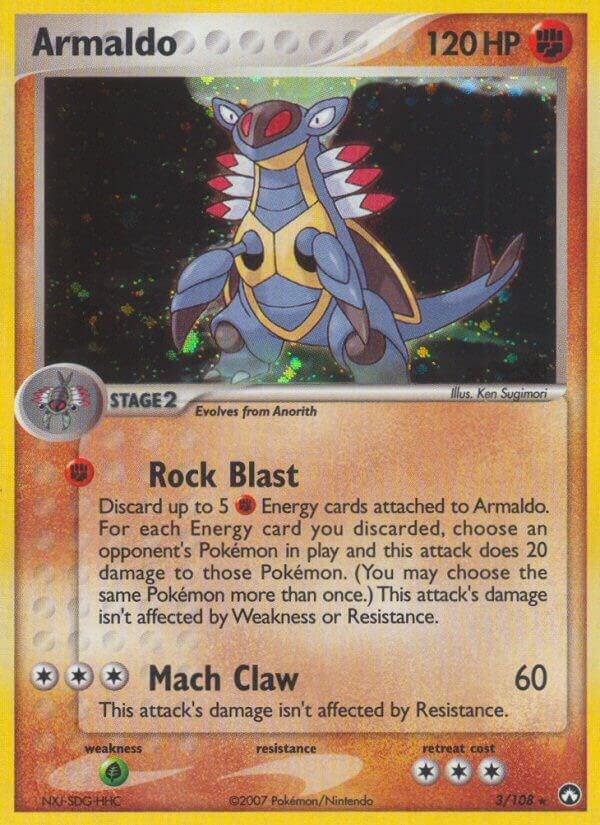 Pokemon Armaldo 3/108 Power Keepers
