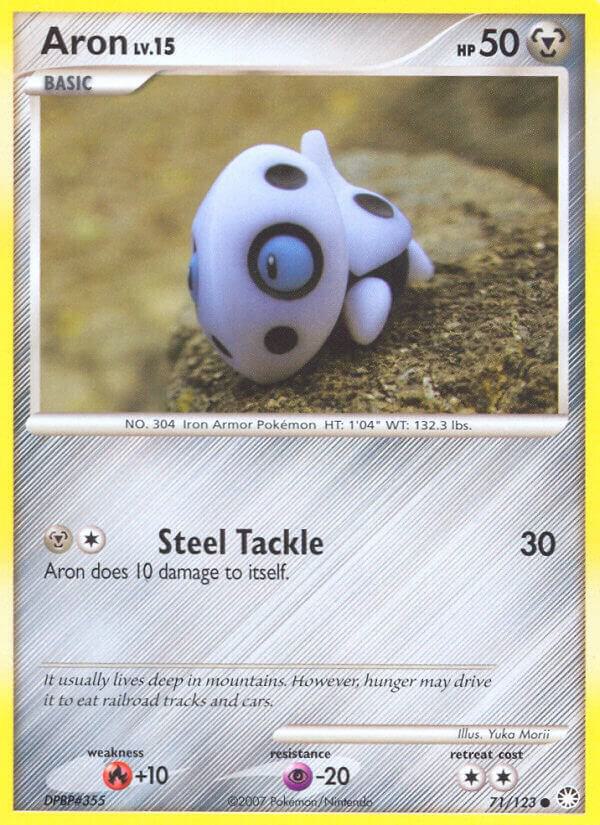 Pokemon Aron 71/123 Mysterious Treasures