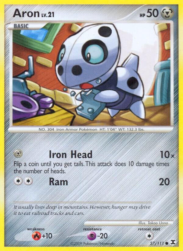 Pokemon Aron 57/111 Rising Rivals