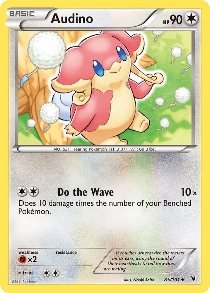 Pokemon Audino 85/101 Noble Victories