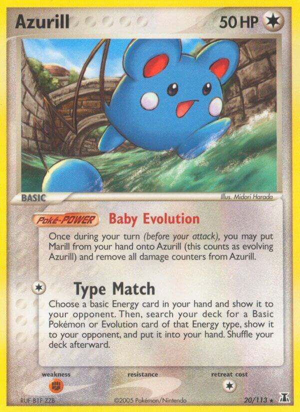 Pokemon Azurill 20/113 Delta Species