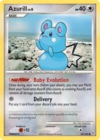Pokemon Azurill 69/130 Diamond & Pearl