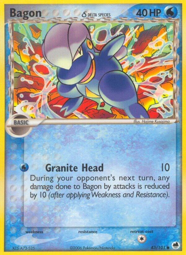 Pokemon Bagon δ 43/101 Dragon Frontiers