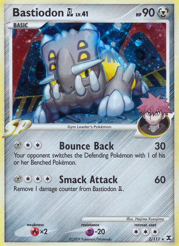 Pokemon Bastiodon GL 2/111 Rising Rivals