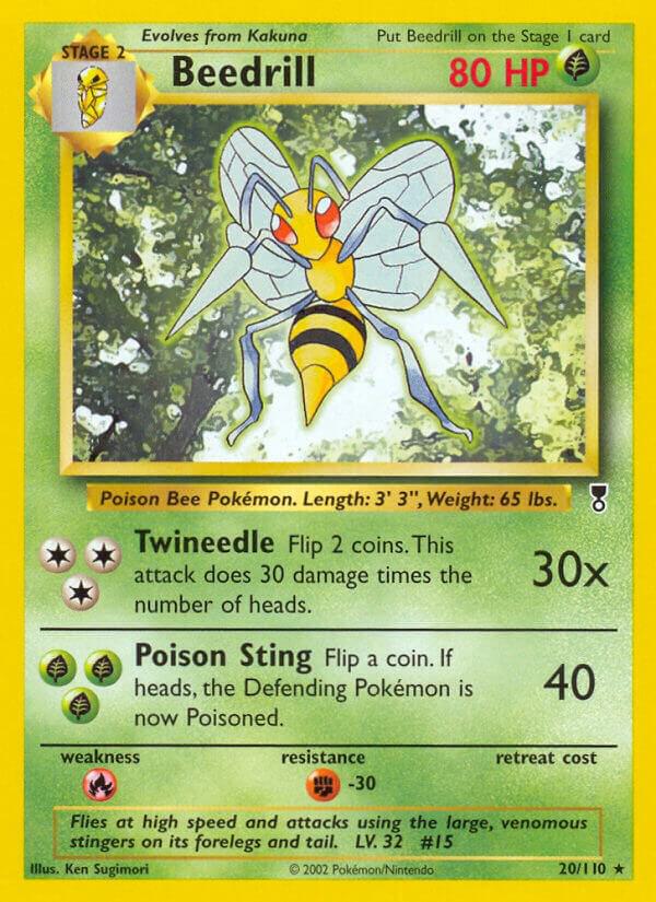 Pokemon Beedrill 20/110 Legendary Collection