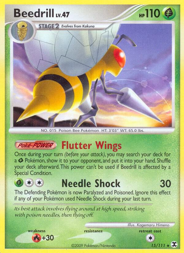 Pokemon Beedrill 15/111 Rising Rivals