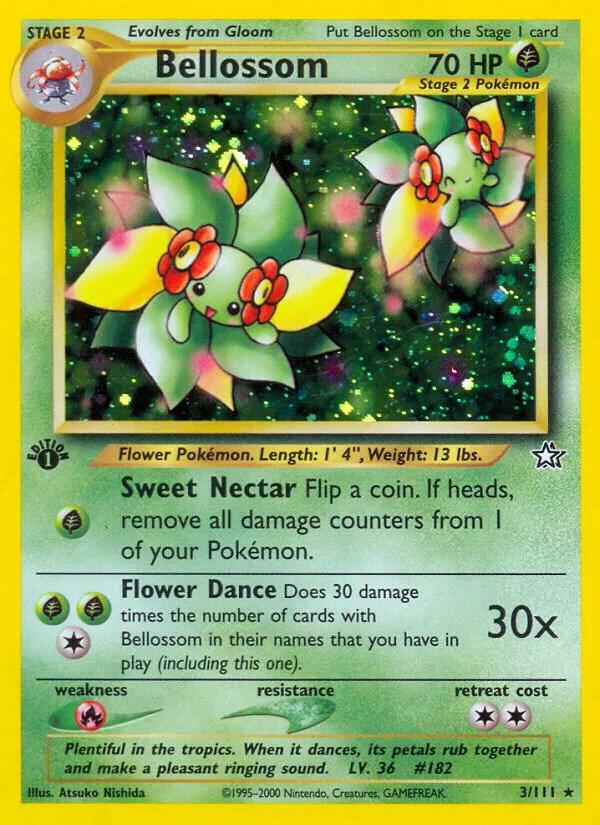 Pokemon Bellossom # 3 Neo Genesis