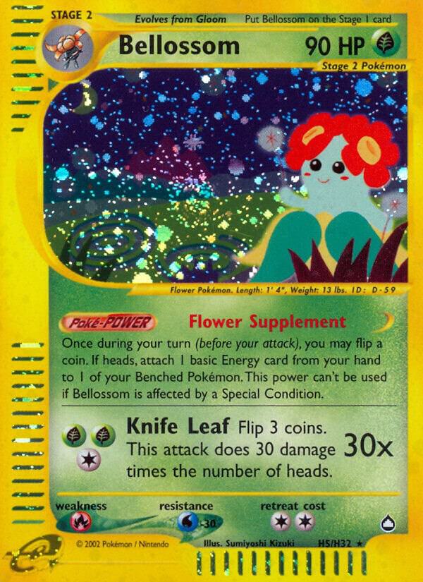 Pokemon Bellossom H5/147 Aquapolis