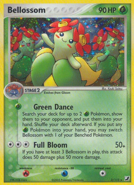 Pokemon Bellossom 3/115 Unseen Forces