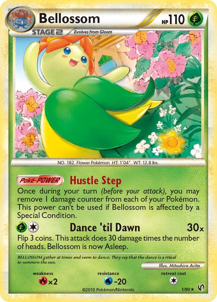 Pokemon Bellossom 1/90 Undaunted