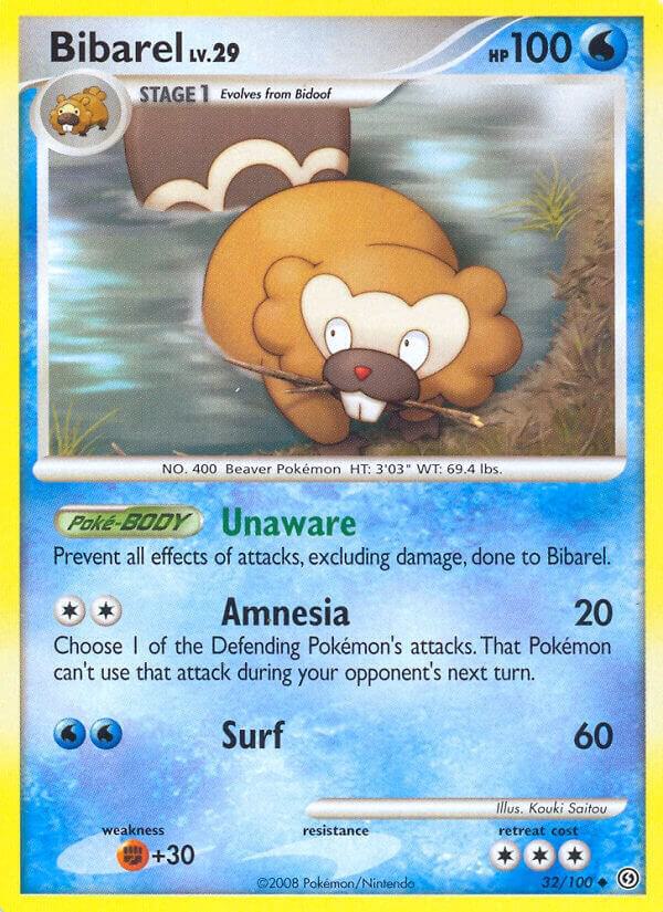 Pokemon Bibarel 32/100 Stormfront