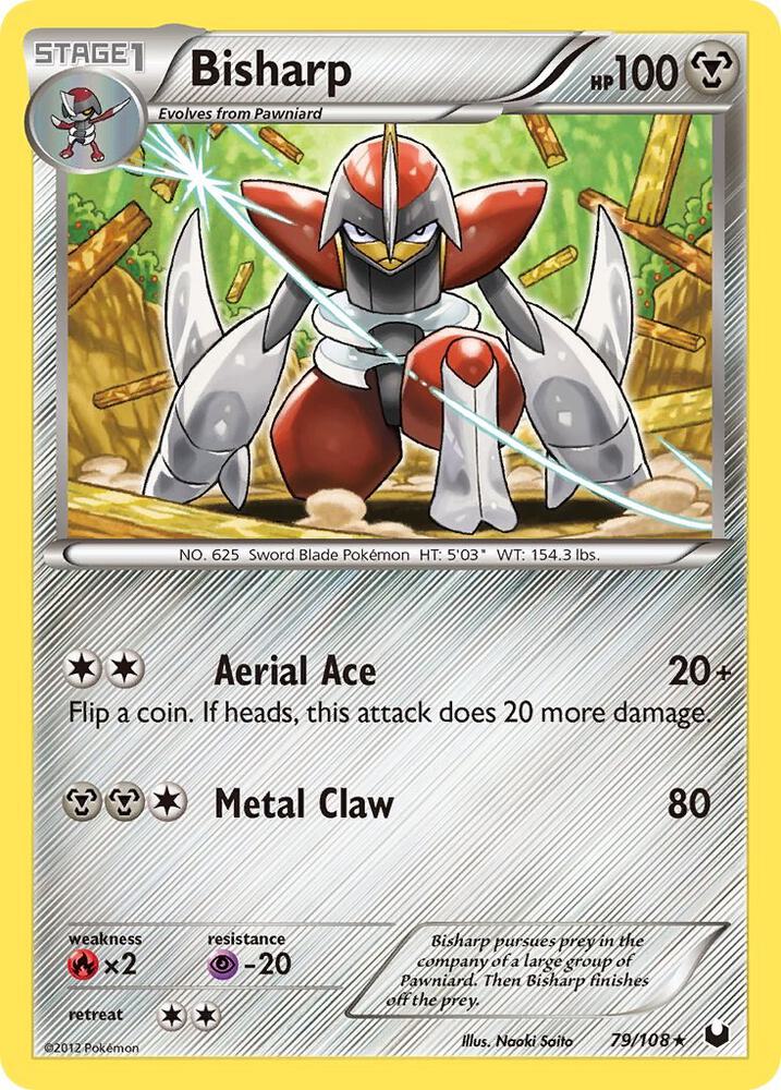 Pokemon Bisharp 79/108 Dark Explorers