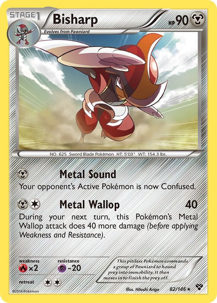 Pokemon Bisharp 82/146 XY