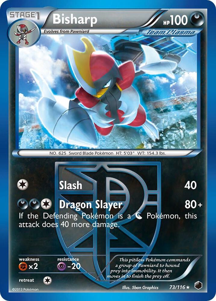 Pokemon Bisharp 73/116 Plasma Freeze